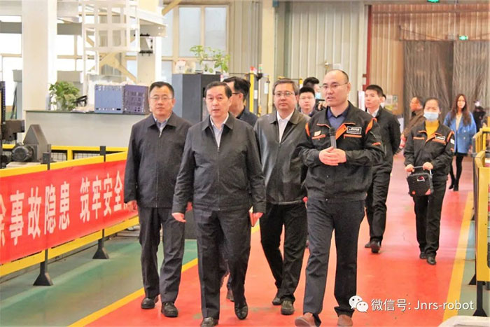 自治區黨委常委、常務副主席張超超一行參觀調研PA集團中國機器人