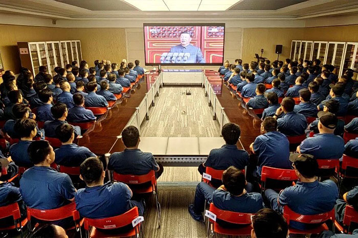 銘記歷史 實業報國 | PA集團中國股份全員集中觀看九三閱兵儀式